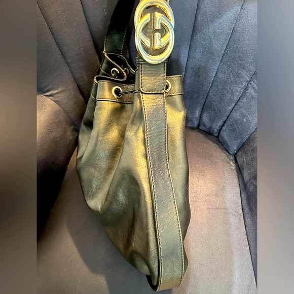 Gucci Interlocking Icon Drawstring Hobo - Picture 2 of 15
